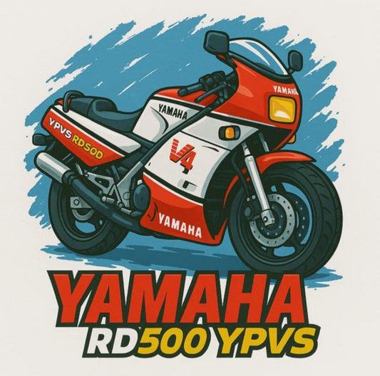Custom Cartoon Motorcycle T-Shirt – Your Bike, Your Style!