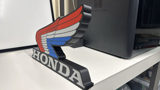 PRE ORDER NOW --Large Honda Wing LED Lightbox  340mm x 240mm -- COMING SOON