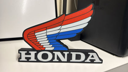 PRE ORDER NOW --Large Honda Wing LED Lightbox  340mm x 240mm -- COMING SOON