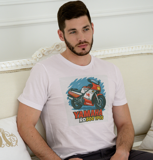 Custom Cartoon Motorcycle T-Shirt – Your Bike, Your Style!