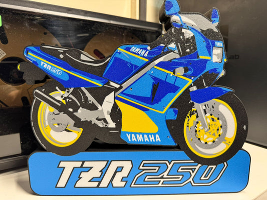 -PRE ORDER- The Collector’s Edition: Vintage Suzuki GT750 LED Sign – Ultra-Detail 3D Printed Art 340mm