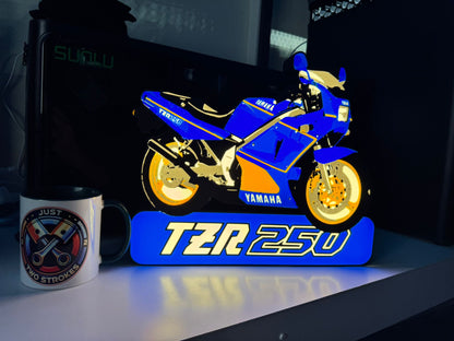 -PRE ORDER- The Collector’s Edition: Vintage Suzuki GT750 LED Sign – Ultra-Detail 3D Printed Art 340mm