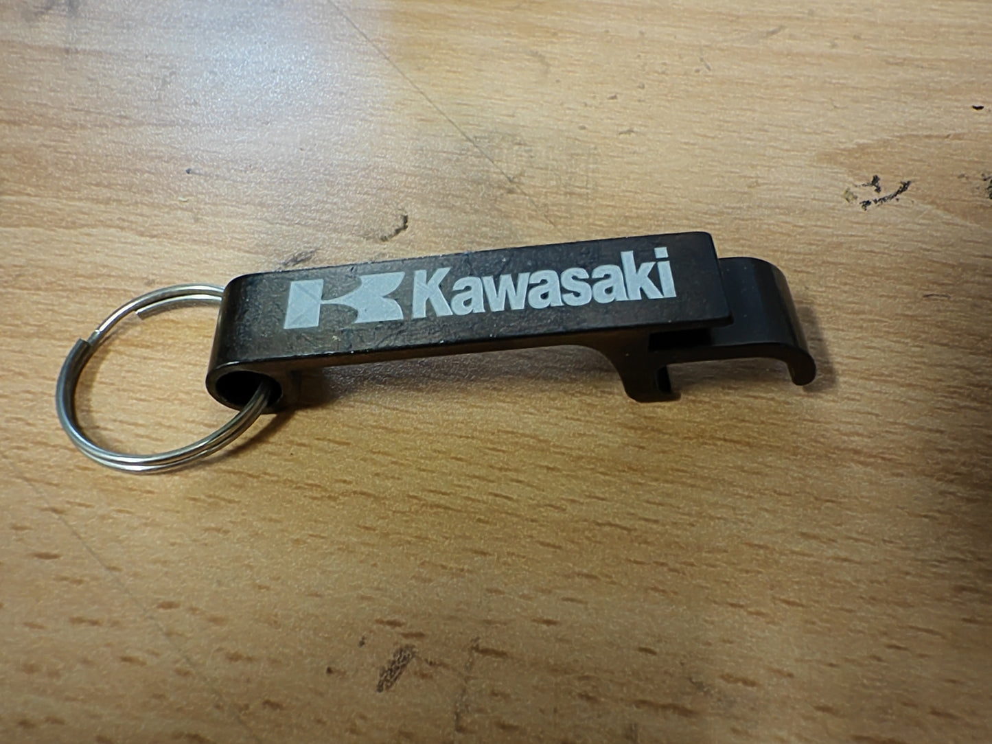 Custom Laser-Engraved Motorcycle Bottle Opener & Can Lift Keychain – Any Make & Model -FREE POSTAGE-