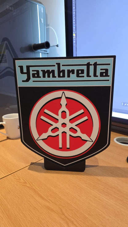 Custom 3D Printed LED Business Sign -YOUR LOGO- 340mm x 340mm